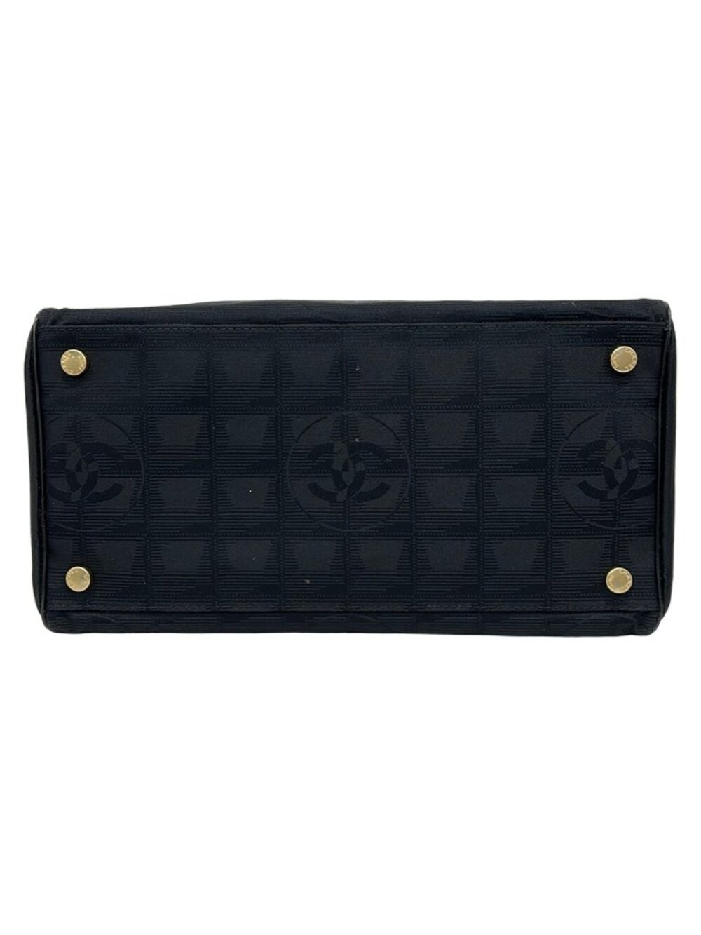 ★SOLD★ Chanel Tote New Travel Line Black Leather - Picture 5 of 9